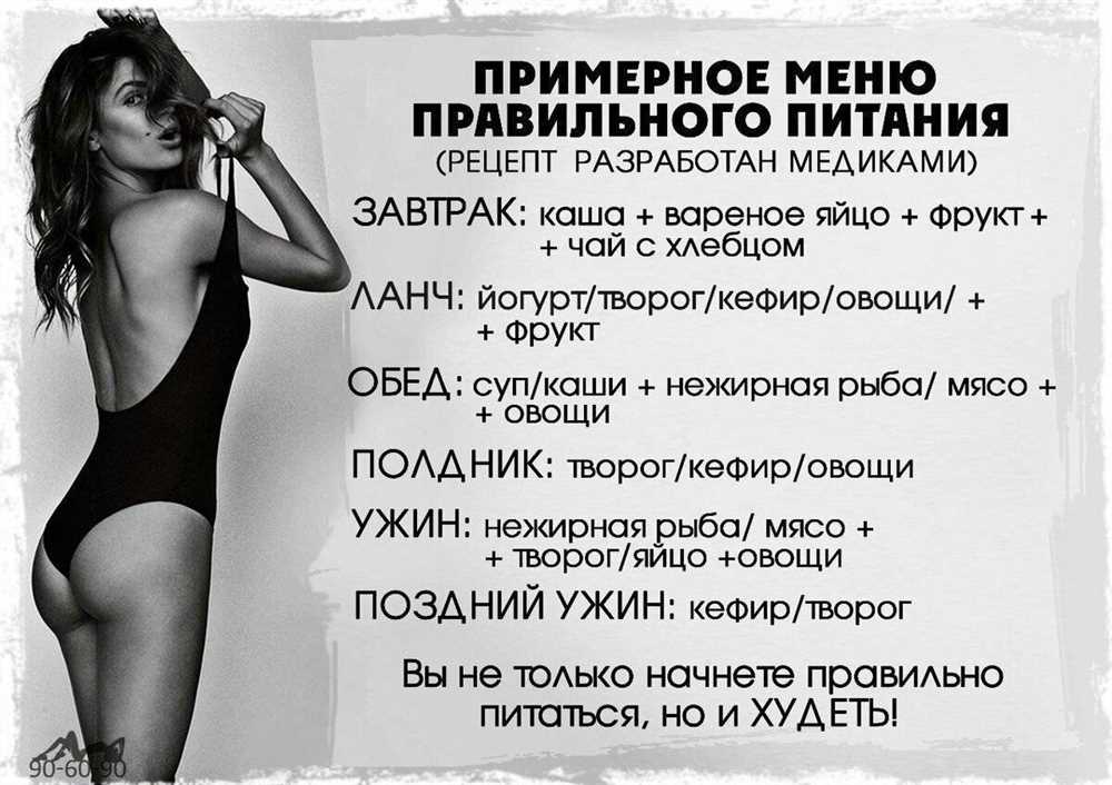 Полезные рецепты для правильного питания женщин