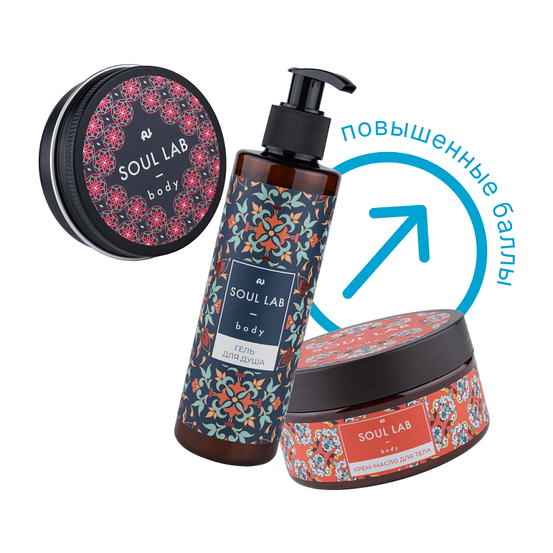 Набор косметики для тела Soul lab BODY