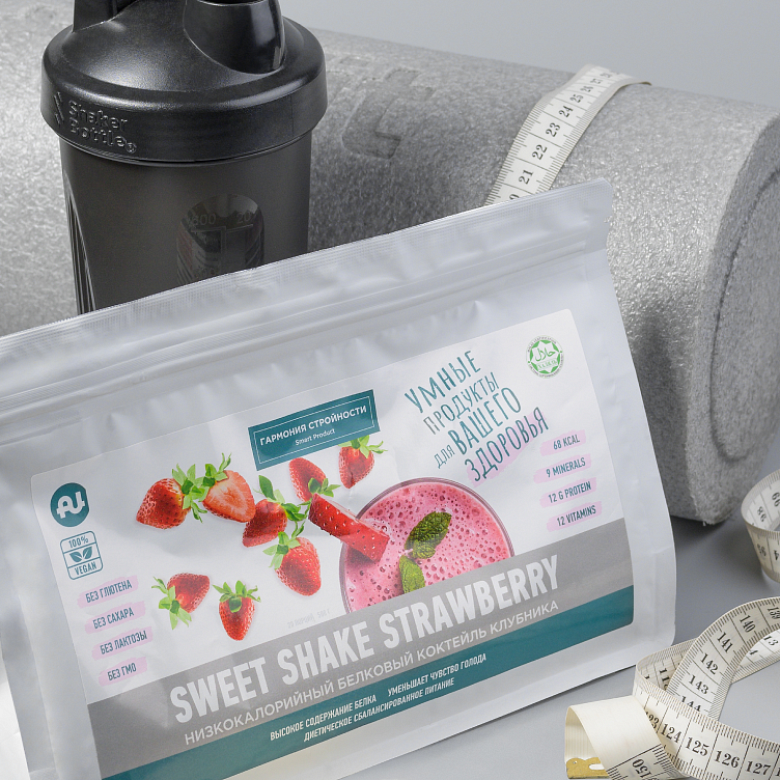 Коктейль Sweet Shake Клубника
