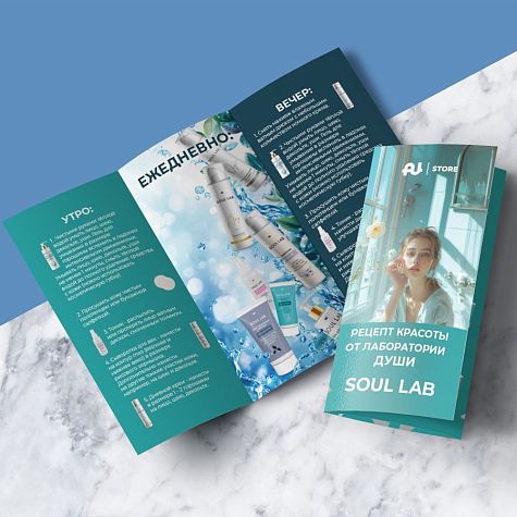 Новинка! Буклет Рецепт красоты Soul Lab 10 шт