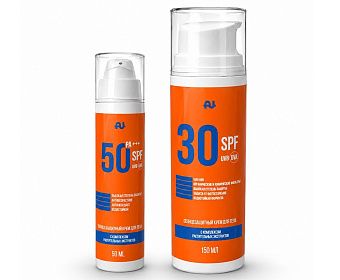 Набор кремов SPF 50 для лица и SPF 30 для тела